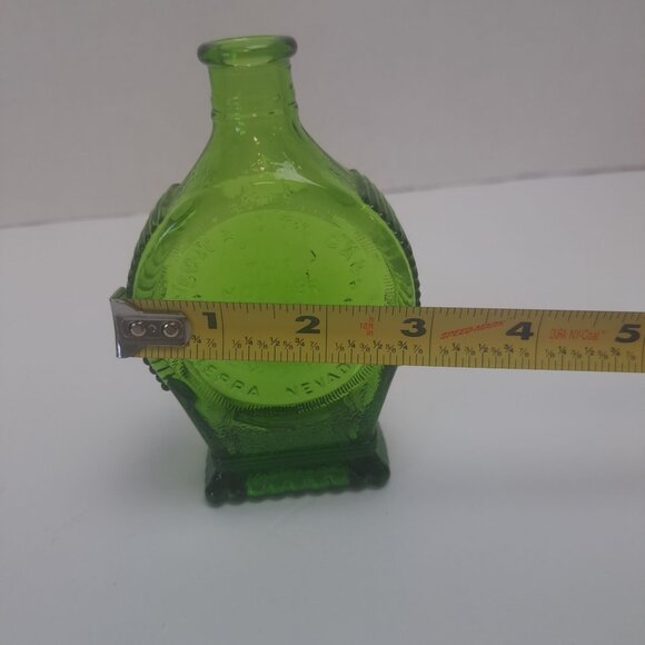 Wheaton NJ Green Glass Bottle Nevada City CA Mother Lode Country Collectible - Picture 2 of 14